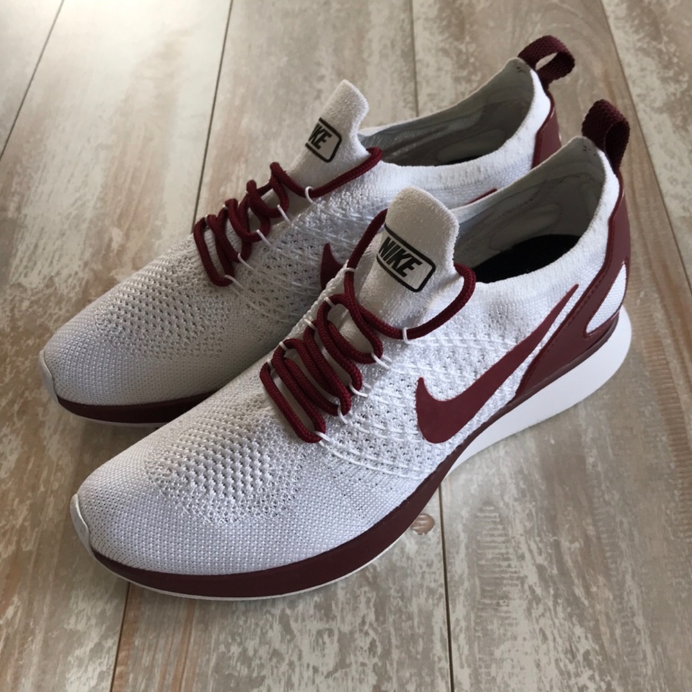 NWT Nike ID Air Zoom Mariah Flyknit maroon - Picture 3 of 8